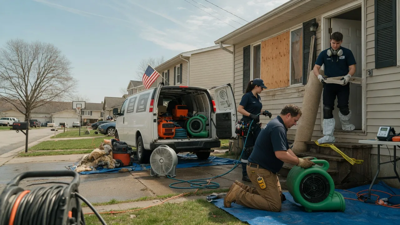 Water Damage Restoration in Centerville, MO near me